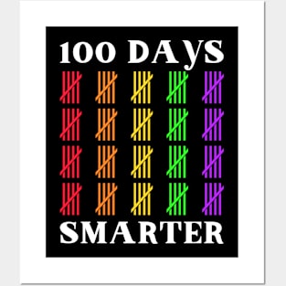 100 Days Smarter School Posters and Art